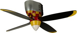 Craftmade WB448GG Glamorous Glen Warplane Ceiling Fan