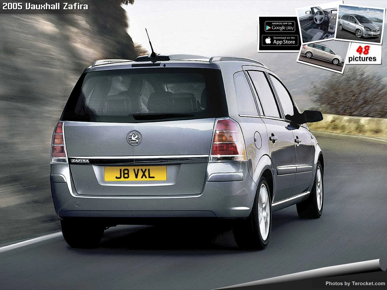 Hình ảnh xe ô tô Vauxhall Zafira 2005 & nội ngoại thất