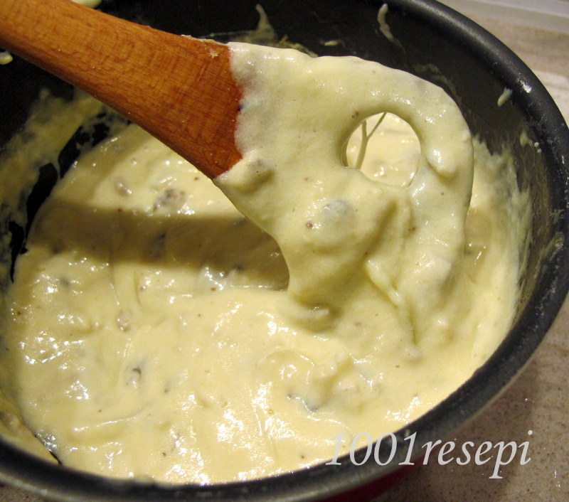 Koleksi 1001 Resepi: creamy mushroom onion cheese sauce