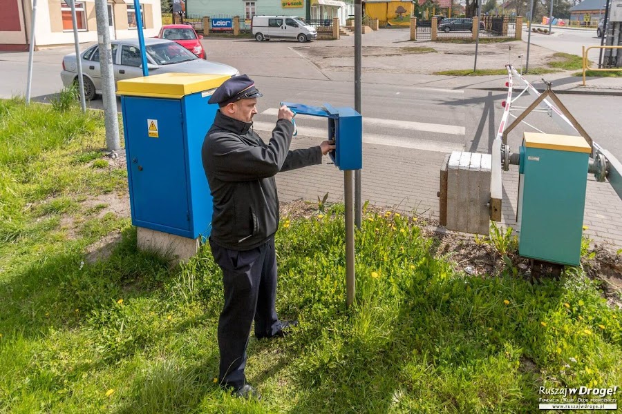 Na pokładzie Żuławskiej Kolei Dojazdowej