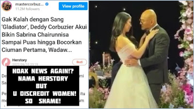 Murka, Deddy Corbuzier Kecam Media yang Sebar Berita Hoaks Soal Urusan Ranjang dengan Sabrina