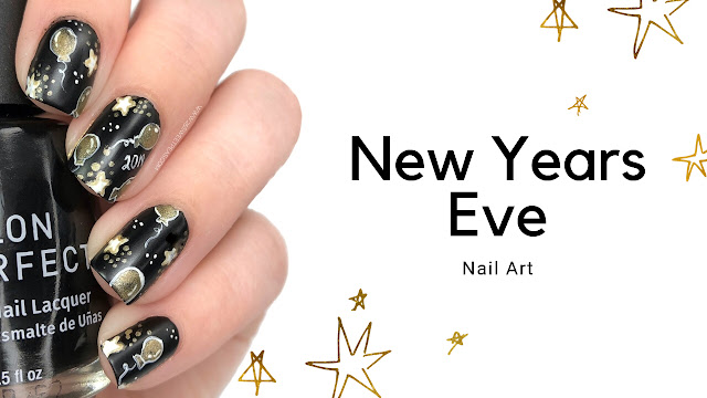 New Years Eve Nail Art