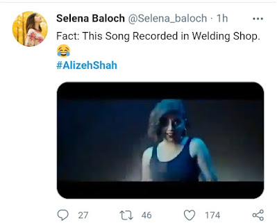 Alizeh shah song dressing