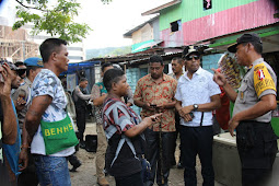 Walikota Pimpin Razia Penyakit Masyarakat Di Backup Polres Jayapura Kota