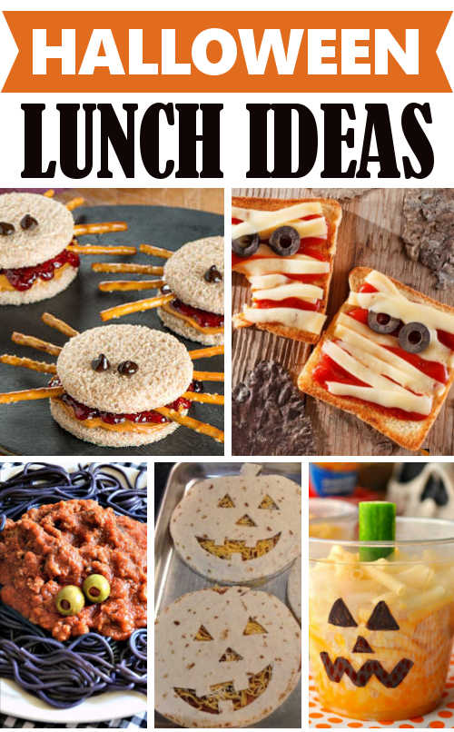 DIY Home Sweet Home Fun Halloween  Lunch  Ideas