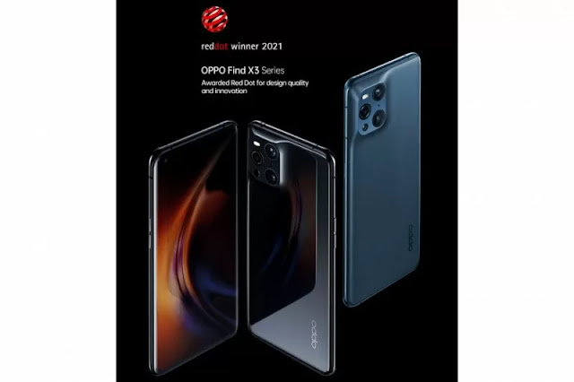 Oppo Find X3 Pro sabet Penghargaan Red Dot berkat Desain Kreatif