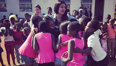 Priyanka Chopra with childrens