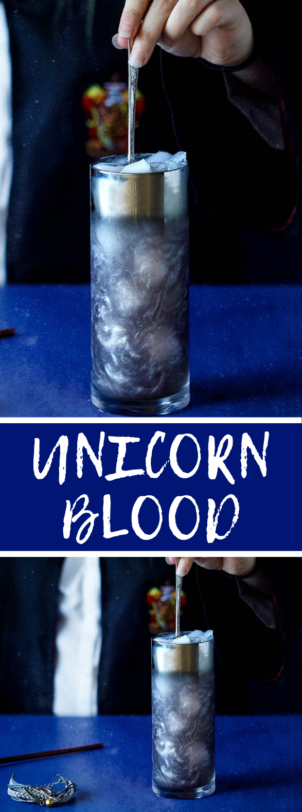 UNICORN BLOOD #drink #cocktail