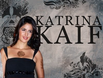 Bollywood’s hottest babe Katrina kaif has got two tattoos inked on her soft skin