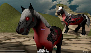 Darkness Horse Skin - Attack On Titan Tribute Game