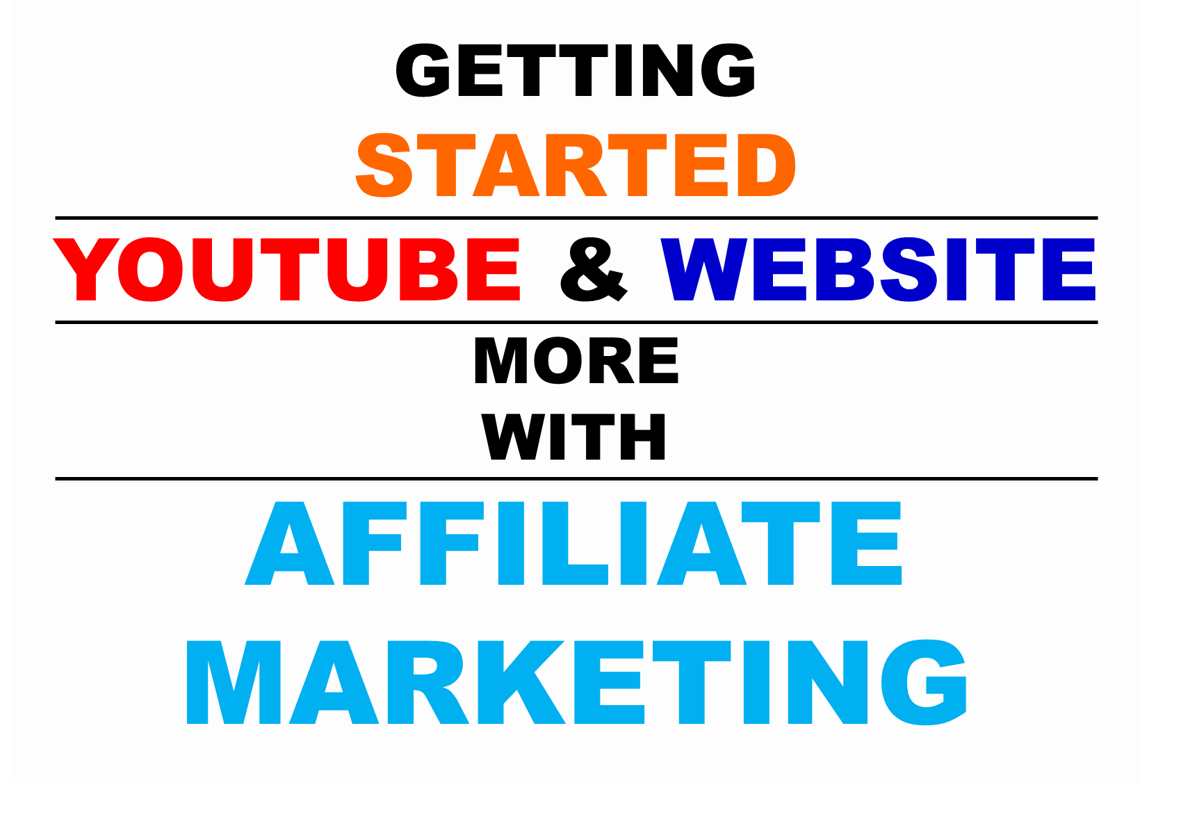 Getting started with affiliate marketing