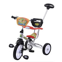 family nikel krom bmx baby tricycle