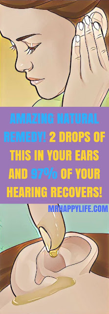 THIS NATURAL REMEDY RECOVERS UP TO 97% OF YOUR HEARING! IT IS ALSO BENEFICIAL FOR ELDERLY PEOPLE SUFFERING FROM HEARING LOSS!