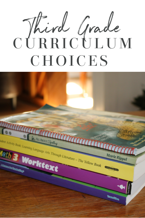 3rd Grade Homeschool Curriculum Choices 2020-2021