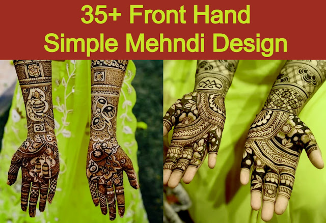 Simple Mehndi Designs All Latest Collection