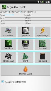 Tegra Overclock 1.6.2 Android APK