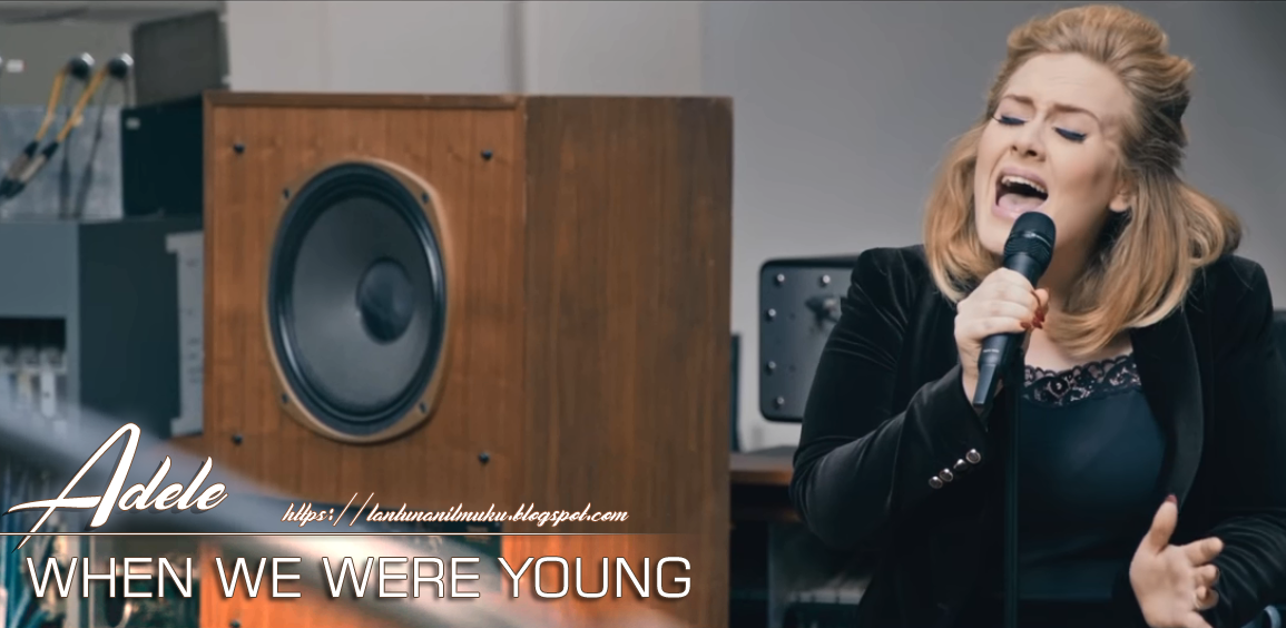 Lirik dan Terjemahan Lagu When We Were Young - Adele