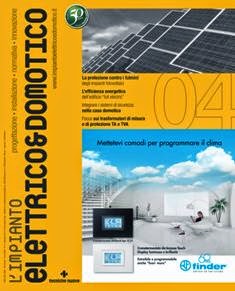 L'Impianto Elettrico & Domotico 2014-04 - Settembre 2014 | ISSN 2037-2884 | TRUE PDF | Bimestrale | Professionisti | Elettricità | Domotica
L’Impianto Elettrico & Domotico è il mensile degli installatori che vogliono avere a disposizione regolarmente un’obiettiva ed esauriente panoramica sul settore dell’installazione elettrica e sui nuovi prodotti, accessori e sistemi messi in commercio. Ogni numero ospita soluzioni offerte dal mercato per la realizzazione di impianti industriali e civili, temi di attualità del settore affrontati direttamente dai costruttori, una rassegna tecnica delle novità più interessanti e un costante aggiornamento sulla normativa del settore.