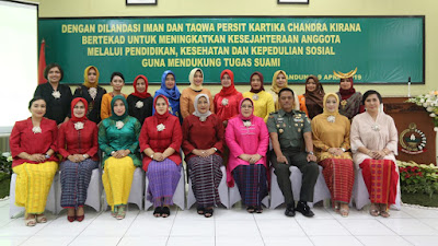 Melalui Pendidikan, Persit KCK Bertekad Tingkatkan Kesejahteraan Anggotanya