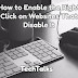 How to Enable the Right Click on Websites That Disable It