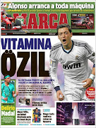 Portadas Diario Marca: El diario Marca titula “Vitamina Özil”, . (extras mosaico noticia )