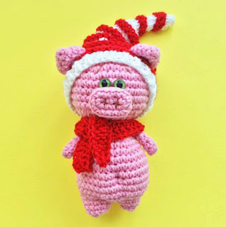 PATRON GRATIS CERDO AMIGURUMI 31452