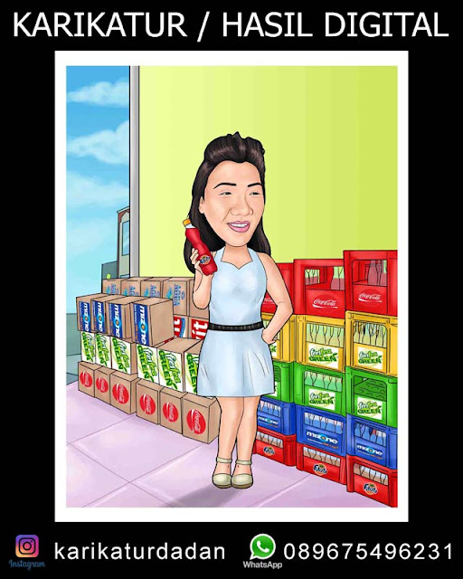 jual karikatur