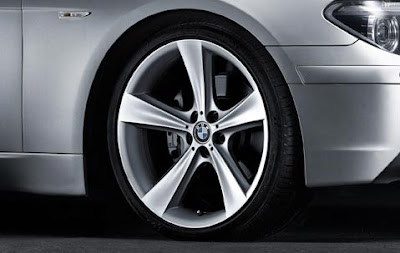BMW 7 complete wheel and tyre set