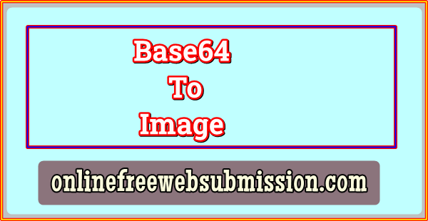 Base64 To Image