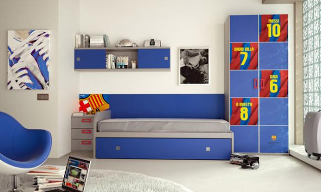 DORMITORIOS FUTBOL CLUB BARCELONA FCB by dormitorios.blogspot.com