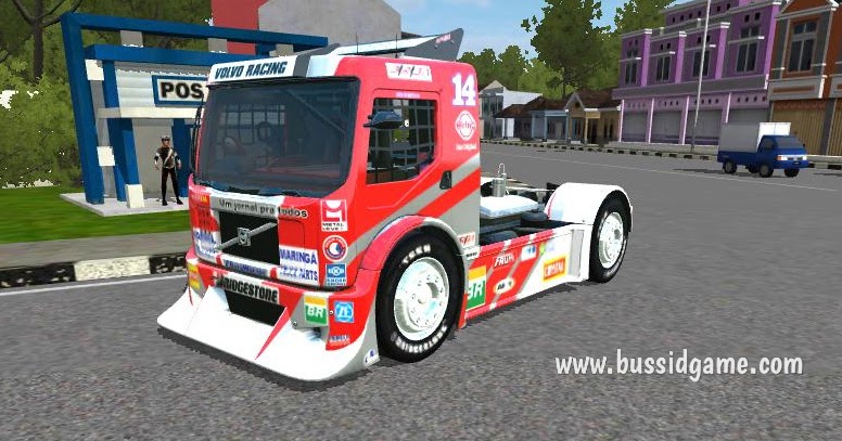 Mod Truck Volvo Racing By WSP Mods Gudang Livery Skin 