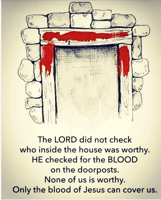 Blood on your Door Post