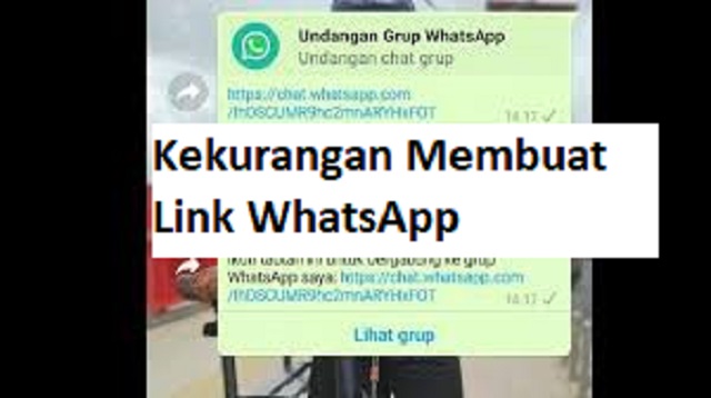  WhatsApp adalah salah satu aplikasi chatting yang terpopuler saat ini karena mudah diguna Cara Membuat Link Grup WhatsApp Terbaru