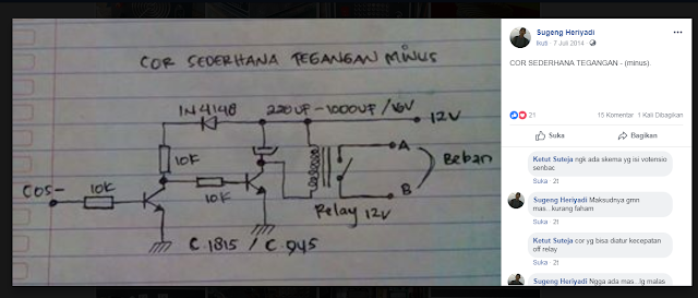 Tegangan minus adalah HT / RIG yang titik COSnya memiliki nilai negatif, misal tidak ada sinyal akan tetap bertegangan 5 Volt dan jika ada Sinyal akan memiliki daya 0 Volt (mati)Tegangan minus adalah HT / RIG yang titik COSnya memiliki nilai negatif, misal tidak ada sinyal akan tetap bertegangan 5 Volt dan jika ada Sinyal akan memiliki daya 0 Volt (mati)