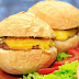 Bánh hamburger nhồi trứng