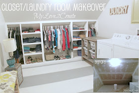 MyLove2Create, Closet/Laundry Room Makeover
