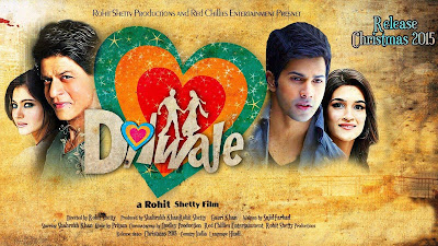 مشاهدة فلم الاكشن و الرومانسية الهندي dilwale 2015 للنجمين شاروخان و كاجول مترجم Full HD 