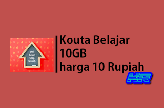 paket Kuota Belajar 10GB Rp10