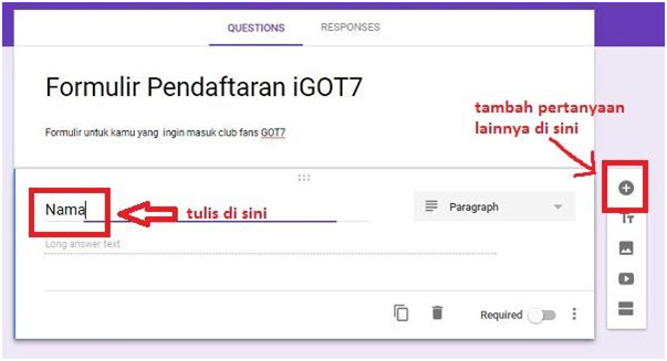 Panduan mudah membuat Google Form