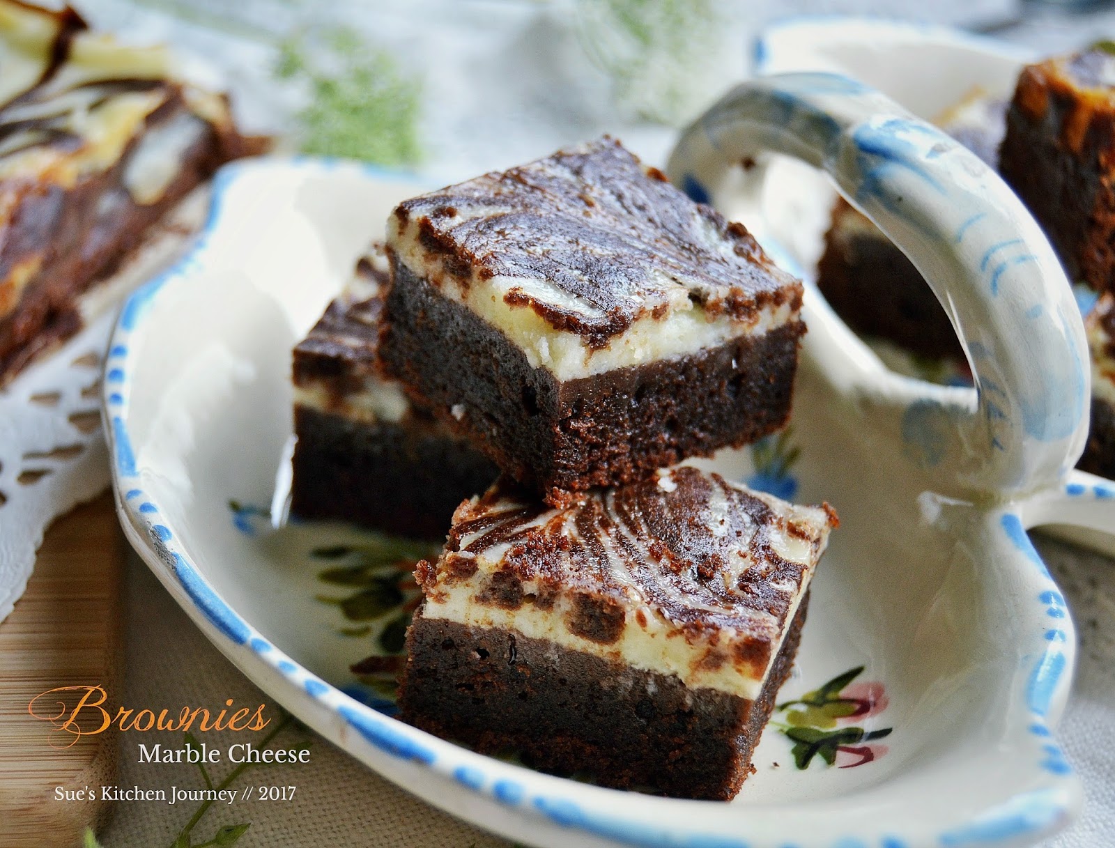 Brownies Marble Cheese ~ Swesia's Journey