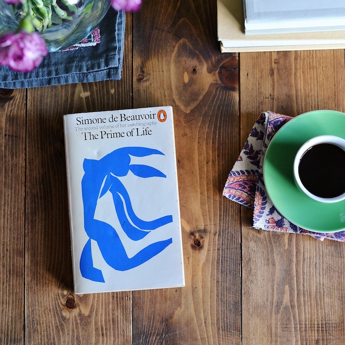 Bókarkápa eftir Matisse: Notað eintak af The Prime of Life eftir Simone de Beauvoir - sjálfsævisaga, 2. bindi · Lísa Hjalt