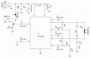 Build a 20W Bridge Audio Amplifier