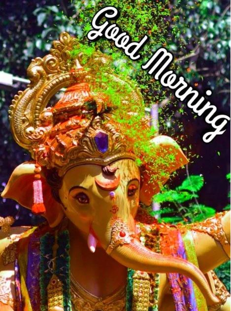 good morning ganesha pictures