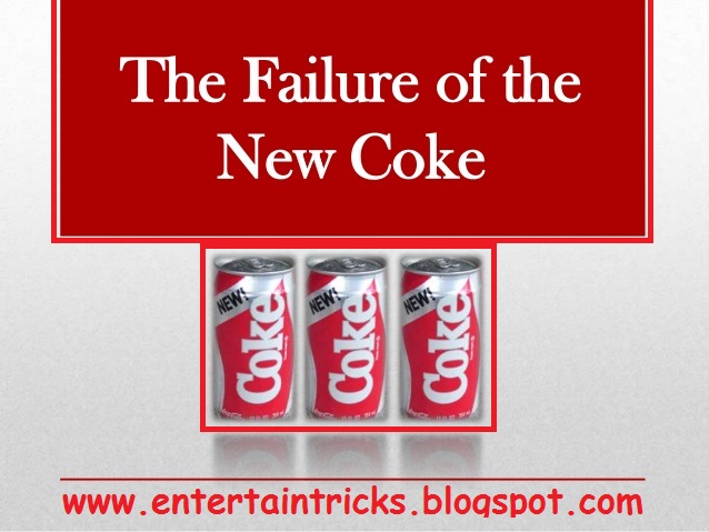 Coca Cola Failed in Strategy