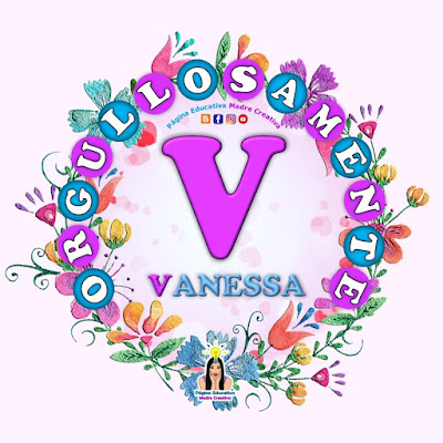 Nombre Vanessa - Carteles para mujeres - Día de la mujer
