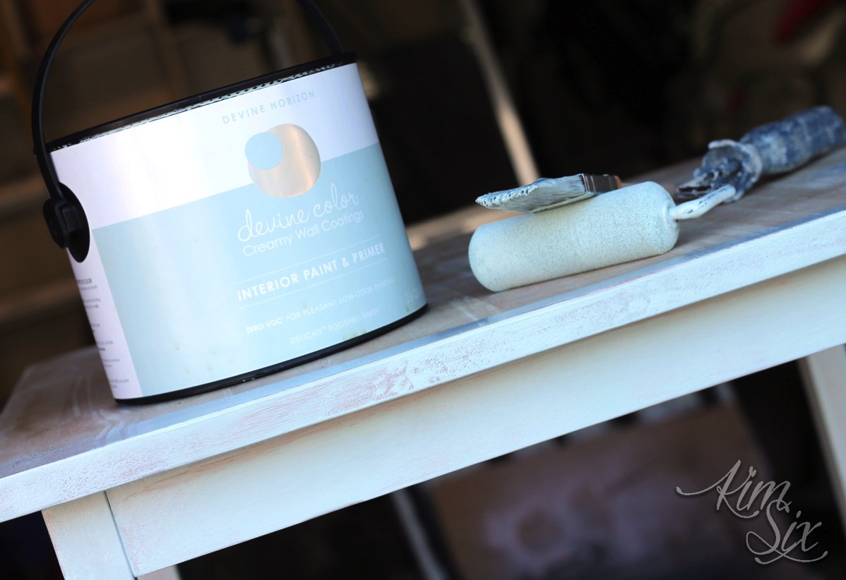 Painting with valspar devine color