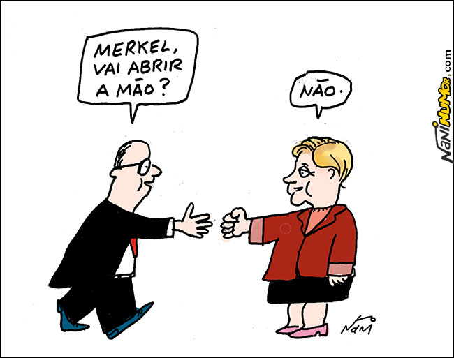 Hollande e merkel