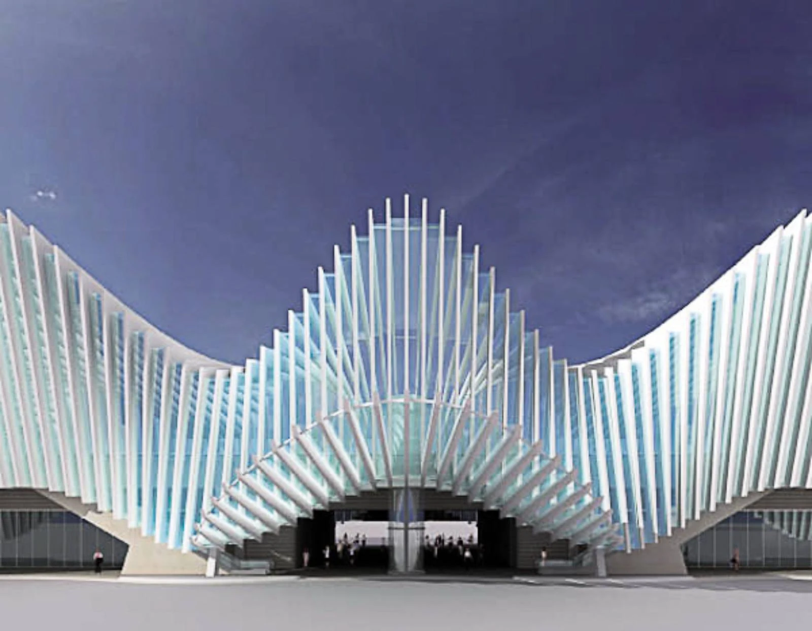 Mediopadana Station by Santiago Calatrava