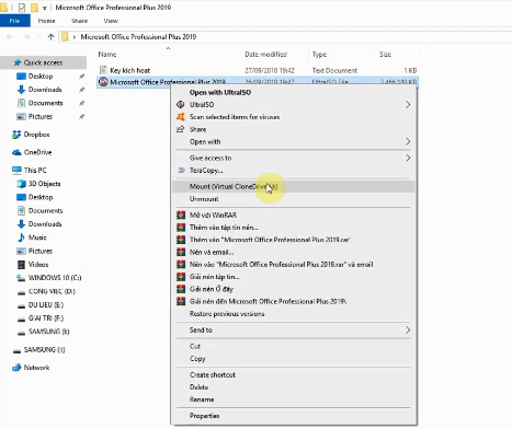 Microsoft Office 2019 Professional Plus v2007 Build 13029.20308 phiên bản đầy đủ mới nhất
