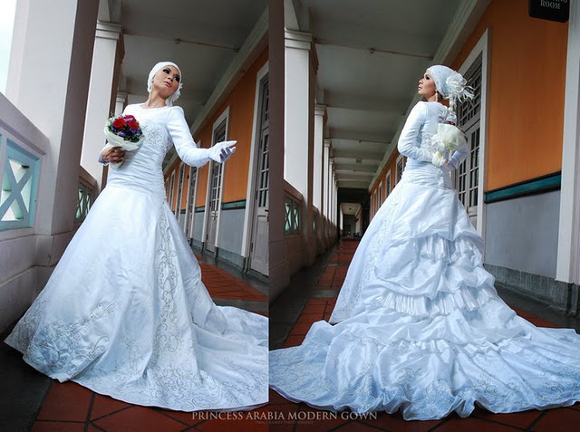  Bridal Facebook Group Selections for White Muslim Wedding Dresses